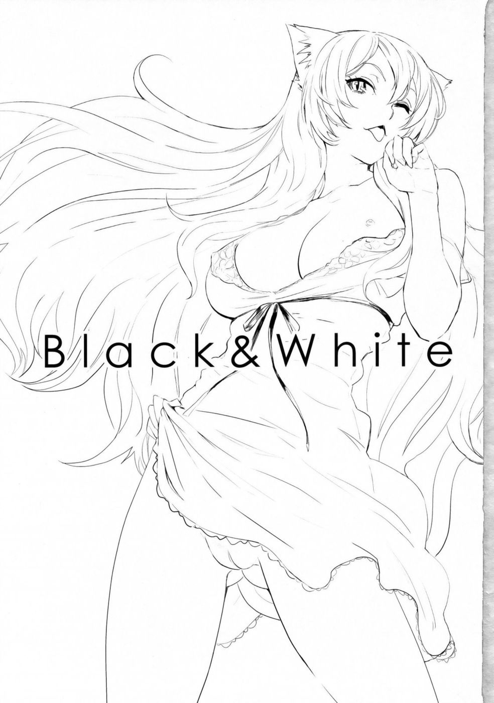 Hentai Manga Comic-Black & White-Read-3